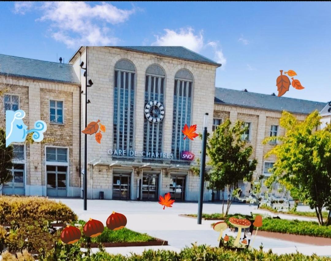 Superbe Studio A Deux Pas De La Gare De Chartres Exterior photo
